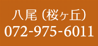 八尾（桜ヶ丘）072-975-6011